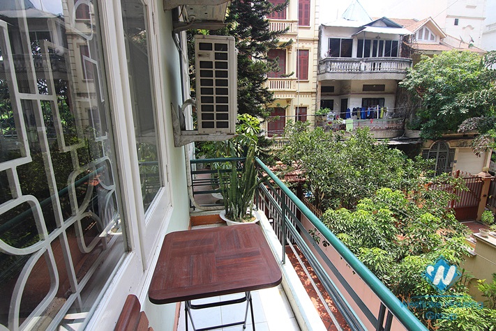 Bright apartment with 03 bedrooms for rent in Au Co St, Tay Ho, Hanoi